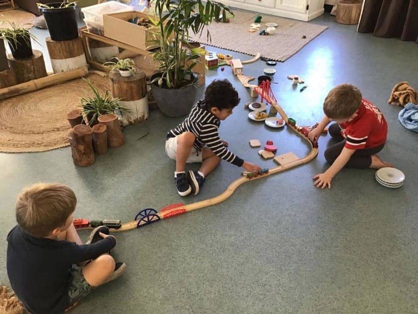 Children at a Global Sky Education centre