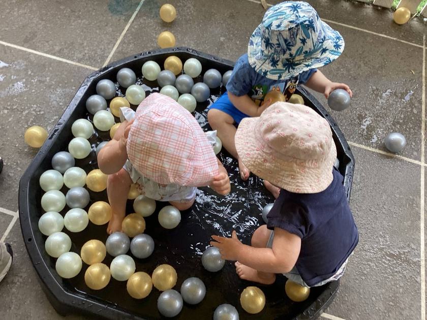 Children at a Global Sky Education centre