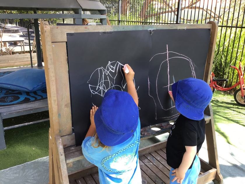 Children at a Global Sky Education centre