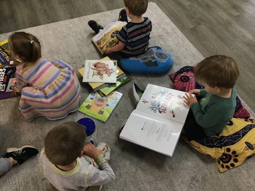 Children at a Global Sky Education centre