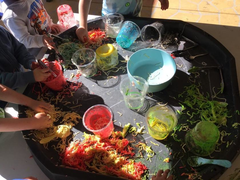 Children at a Global Sky Education centre